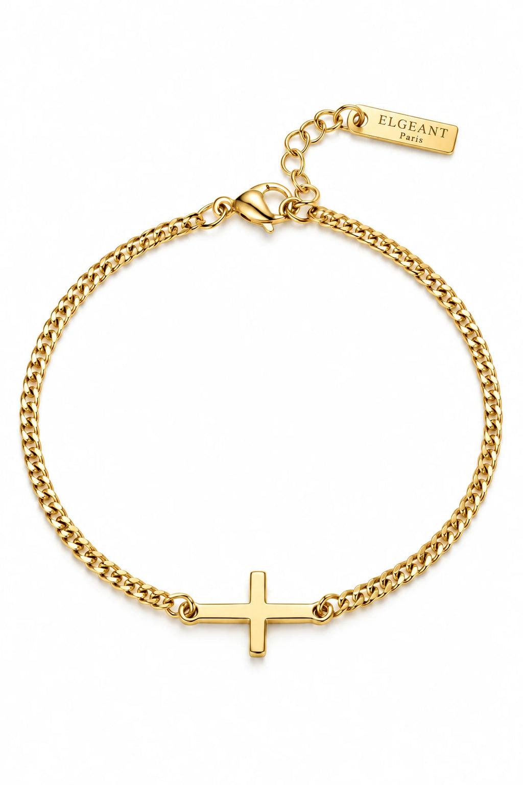 BRACELET AVEC CROIX | ARGENT