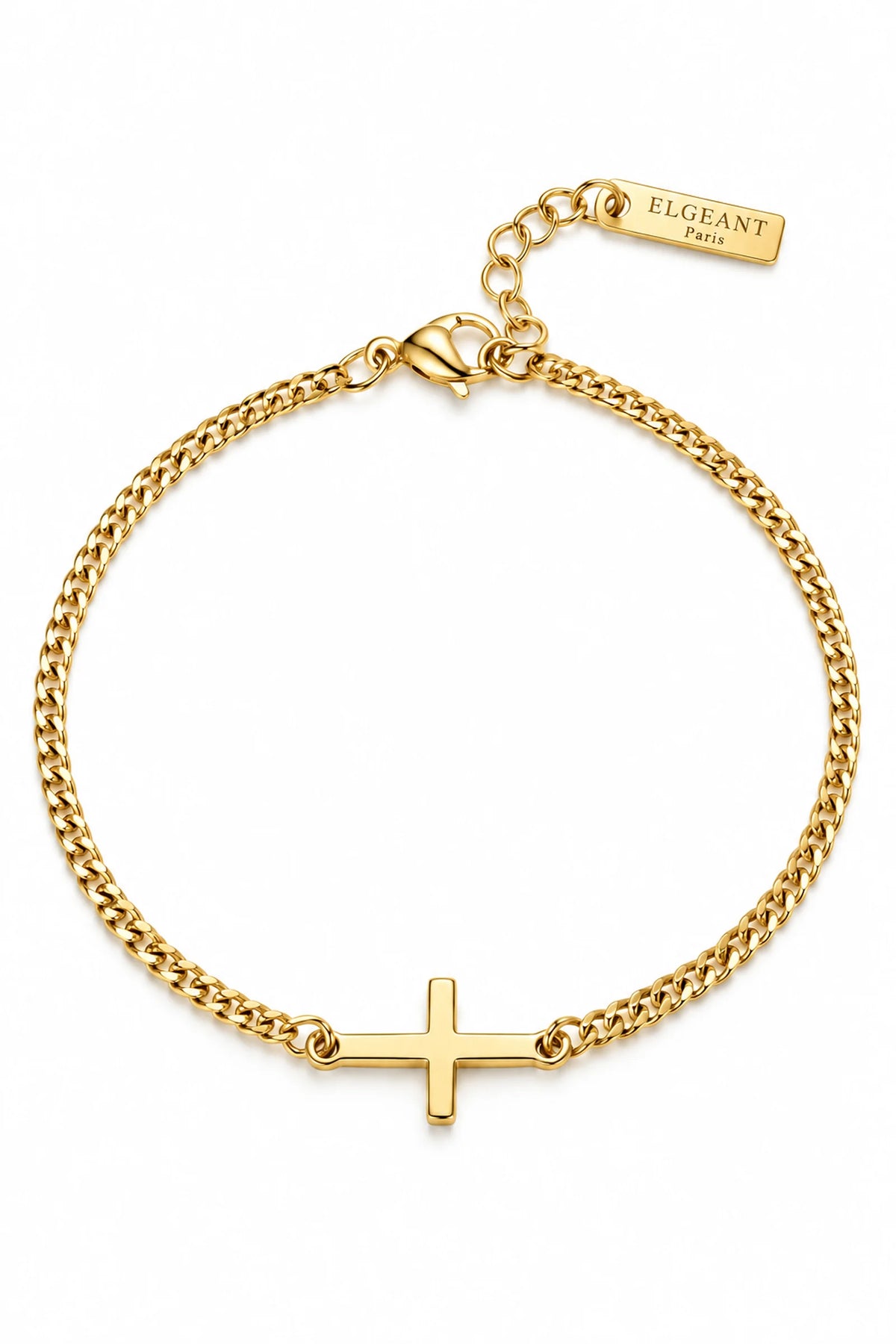 BRACELET AVEC CROIX | ARGENT